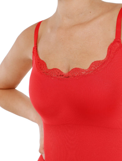 Seamless Lace Bodysuit - Comfort, Style & Figure Enhancement