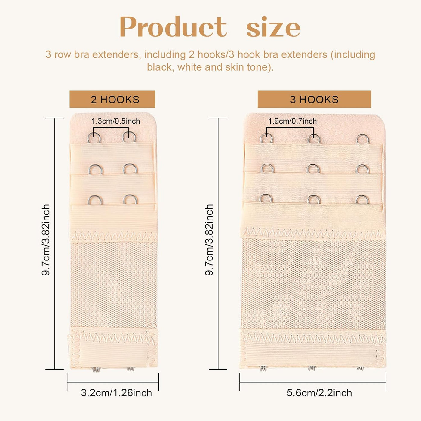 Underlove Bra Extenders - Comfort & Custom Fit Solutions