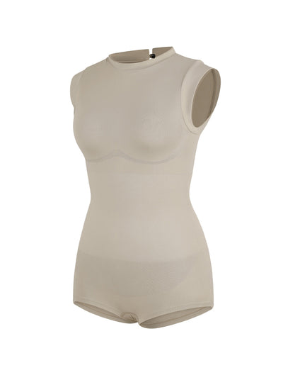 Underlove High Neck Shapewear Bodysuit - 360° Control & All-Day Comfort