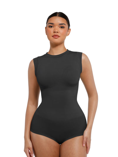 Underlove High Neck Shapewear Bodysuit - 360° Control & All-Day Comfort