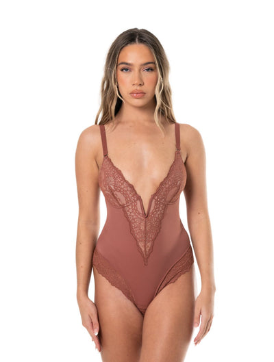 Underlove Lace Bodysuit - Sculpt Your Figure with All-Day Comfort