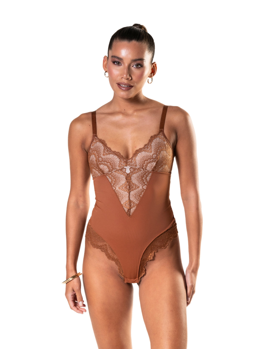 Underlove Long Sleeve Shapewear Bodysuit - Enhance Curves & Comfort
