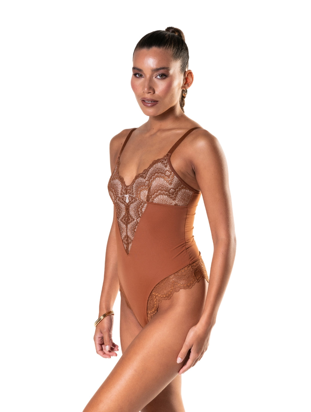 Underlove Long Sleeve Shapewear Bodysuit - Enhance Curves & Comfort