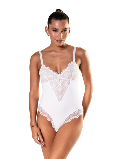 Underlove Long Sleeve Shapewear Bodysuit - Enhance Curves & Comfort