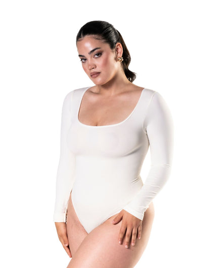 Underlove Long Sleeve Shapewear Bodysuit - Ultimate Comfort & Style