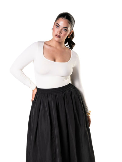 Underlove Long Sleeve Shapewear Bodysuit - Ultimate Comfort & Style