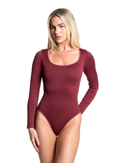 Underlove Long Sleeve Shapewear Bodysuit - Ultimate Comfort & Style