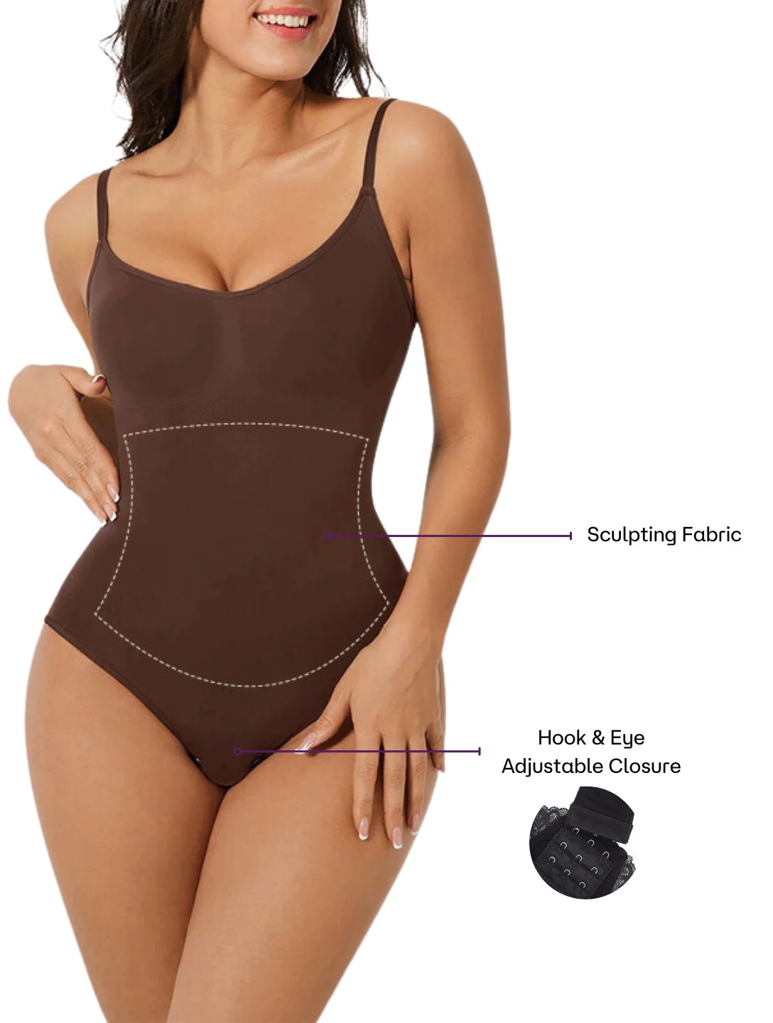 Underlove Shapewear Bodysuit - 360° Comfort & Sculpting Support