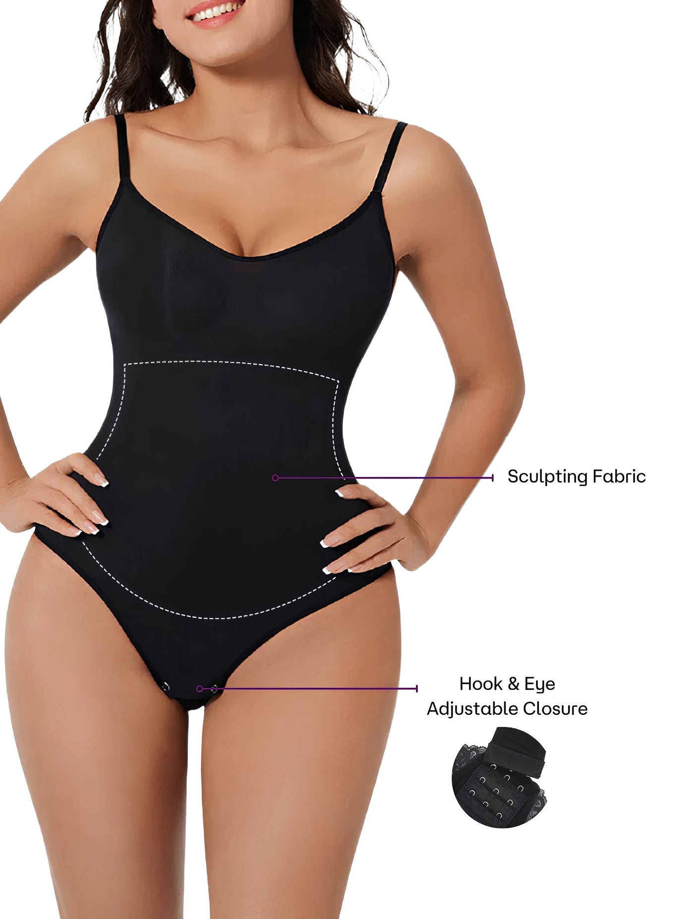 Underlove Tummy Control Bodysuit - Comfortable Body Shaper for Women