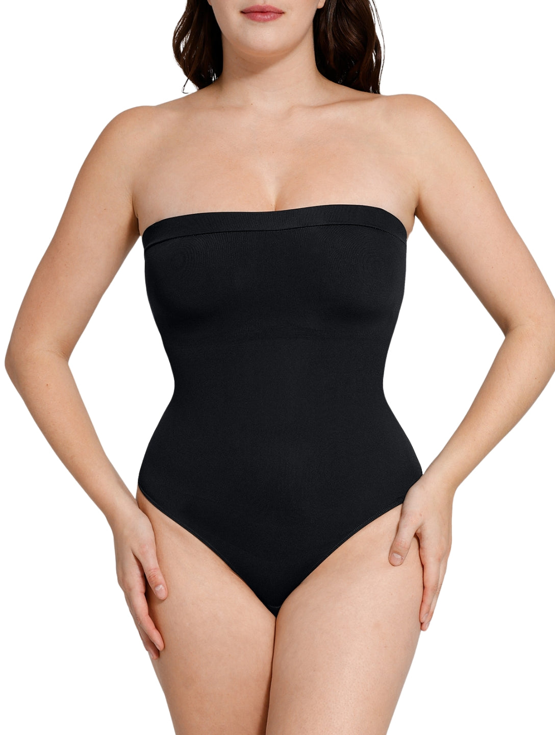 Strapless Shapewear Bodysuit - Ultimate Comfort & Abdomen Support