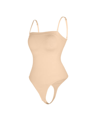 Strapless Shapewear Bodysuit - Ultimate Comfort & Abdomen Support