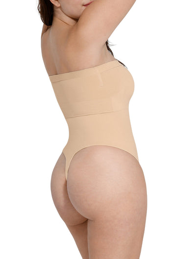 Strapless Shapewear Bodysuit - Ultimate Comfort & Abdomen Support
